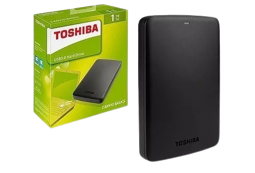 HDD, TOSHIBA, 1TB CANVIO BASIC EXTERNO