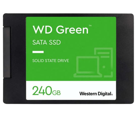 SSD, WESTER DIGITAL, GREEN 240GB SATA 2.5